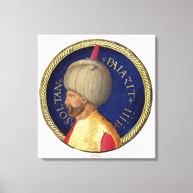 Sultan Bayezid I Canvastryck (Framsida)