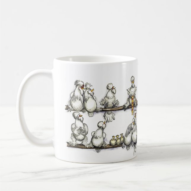 Sultan chicken mug kaffemugg (Vänster)