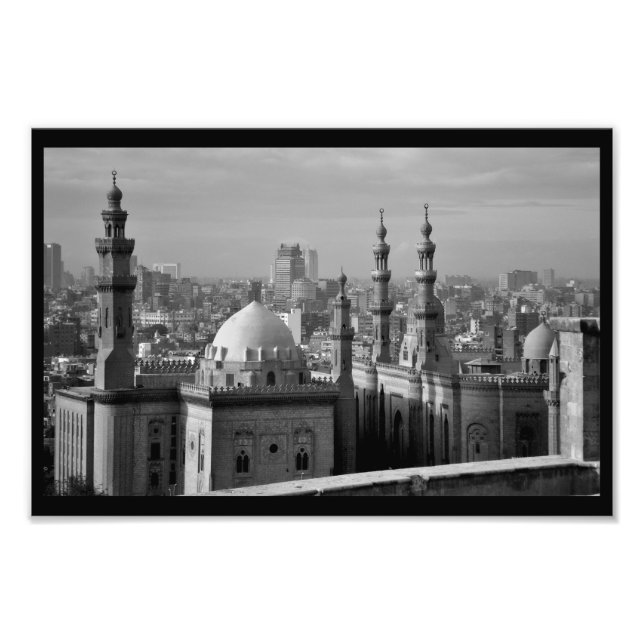 Sultan Hassan Mosque Fototryck (Framsidan)