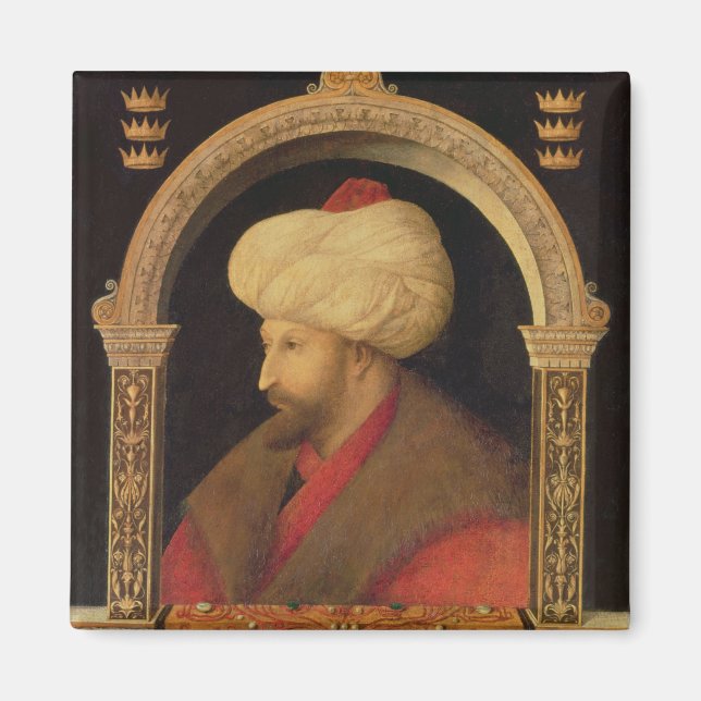 Sultan Mehmet II 1480 Magnet (Framsidan)