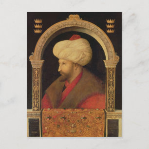 Sultan Mehmet II 1480 Vykort