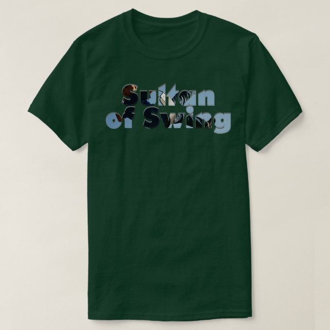 Sultan of Swing T Shirt (Design framsida)