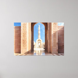 Sultan Qaboos Grand Mosque Canvastryck