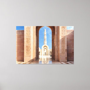 Sultan Qaboos Grand Mosque Canvastryck