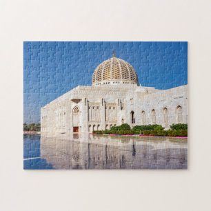 Sultan Qaboos Grand Mosque i Muscat, Oman Pussel