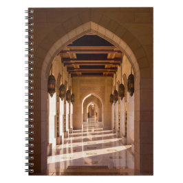 Sultan Qaboos Grand Mosque in Muscat, Oman Anteckningsbok