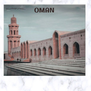 Sultan Qaboos Grand Mosque Oman Vykort