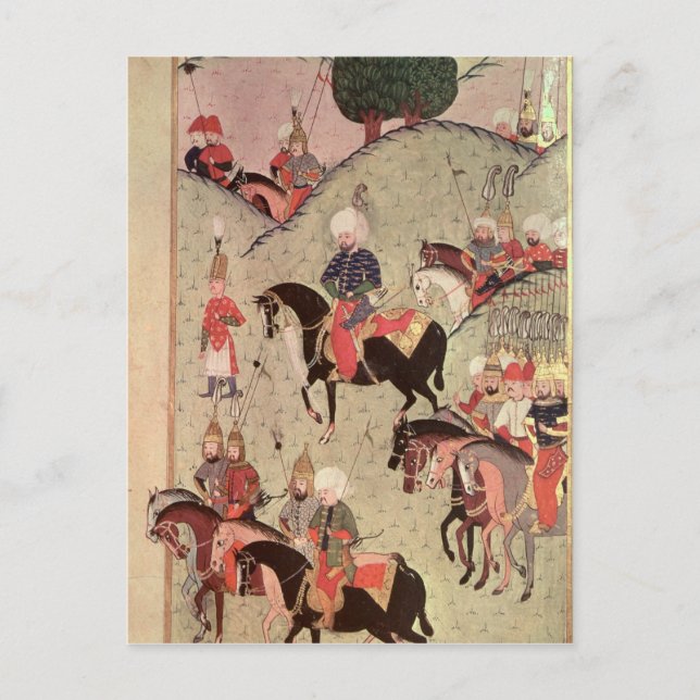 Sultan Selim II Vykort (Framsida)