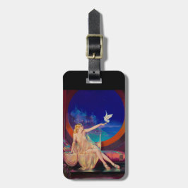 Sultana den arabiska sultankonubinen 1925 bagagebricka