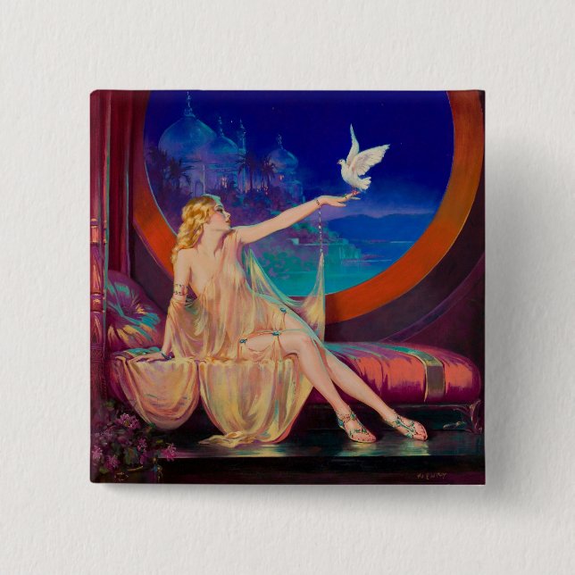 Sultana den arabiska sultankonubinen 1925 knapp (Framsida)