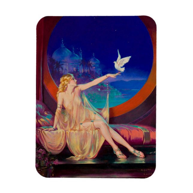 Sultana den arabiska sultankonubinen 1925 magnet (Vertikal)