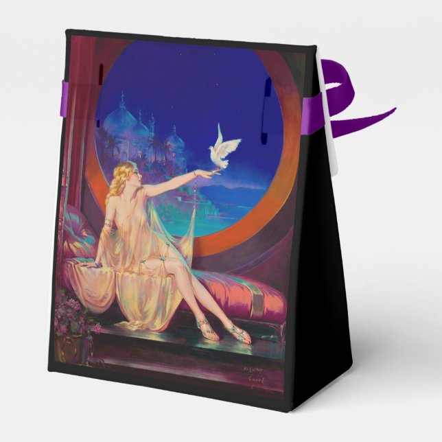 Sultana den arabiska sultankonubinen 1925 presentaskar (Baksidan Sidan)