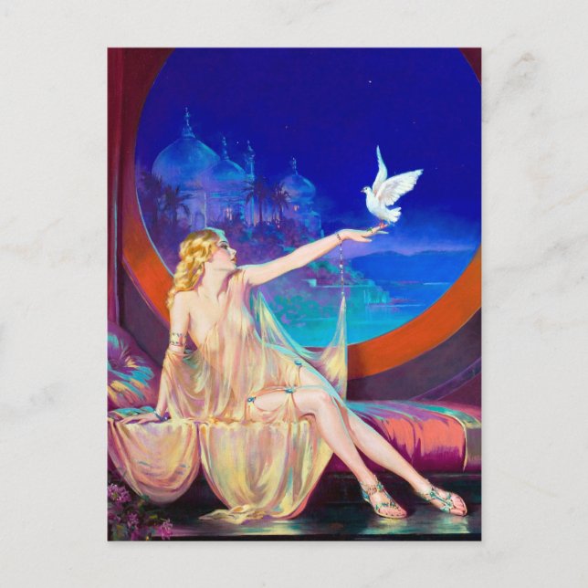 Sultana Pin Up Vykort (Framsida)