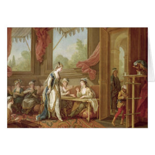 Sultanaen som beställer Tapestries Hälsningskort