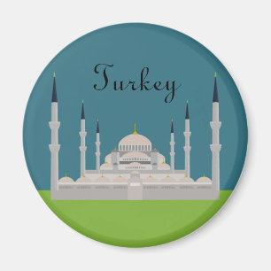 SultanAhmed moské Magnet