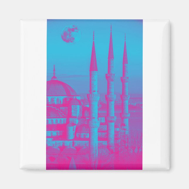 Sultanahmet, Istanbul Turkiet 3b Magnet (Framsidan)