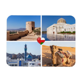 Sultanat av Oman-landmärken Magnet