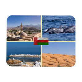 Sultanat av Oman-landmärken Magnet