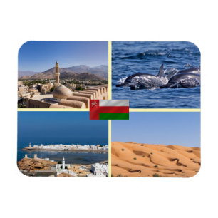Sultanat av Oman-landmärken Magnet