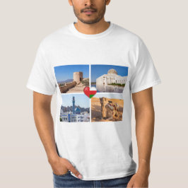 Sultanat av Oman-landmärken T Shirt