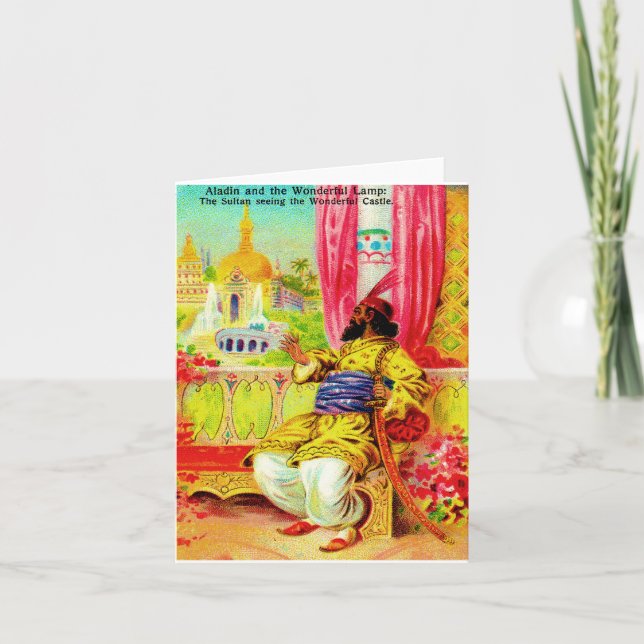 Sultanen Anteckningskort (Framsida)