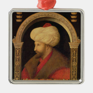 Sultanen Mehmet II 1480 Julgransprydnad Metall