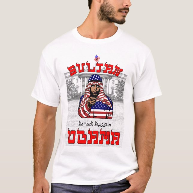 SultanObama T-tröja Tee Shirt (Framsida)