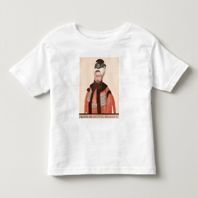 SultanSelim III 18th-19th århundrade T-shirt (Framsida)