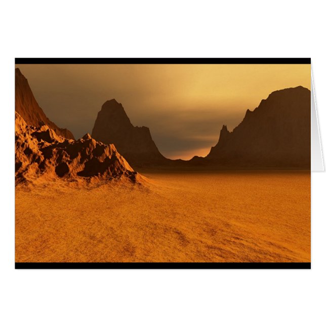 Sultry Heat Hälsningskort (Framsidan Horizontal)