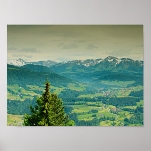Sulzberg, Österrike Poster