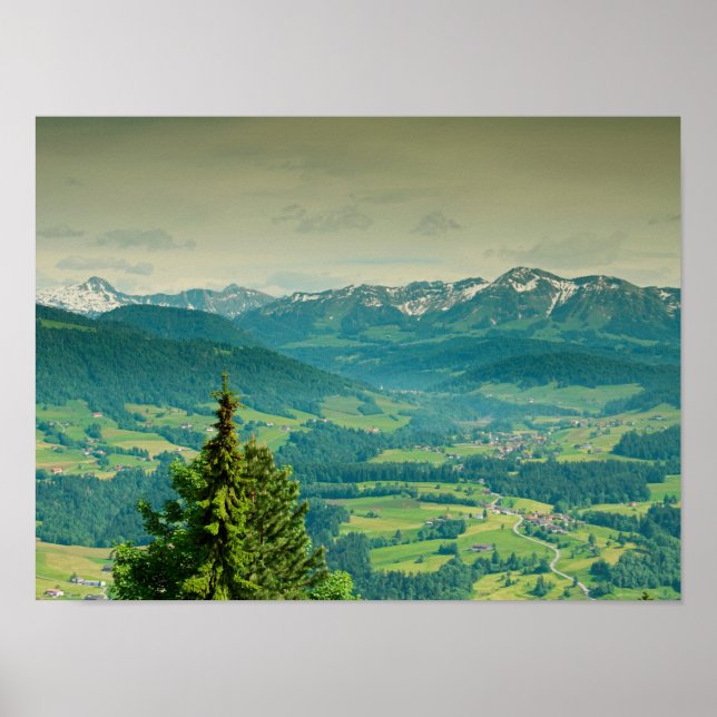 Sulzberg, Österrike Poster (Framsidan)