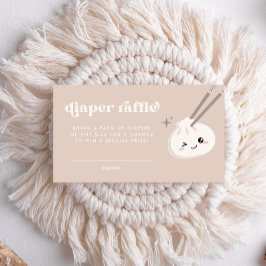 Sum Baby Shower Diaper Raffle Tilläggskort