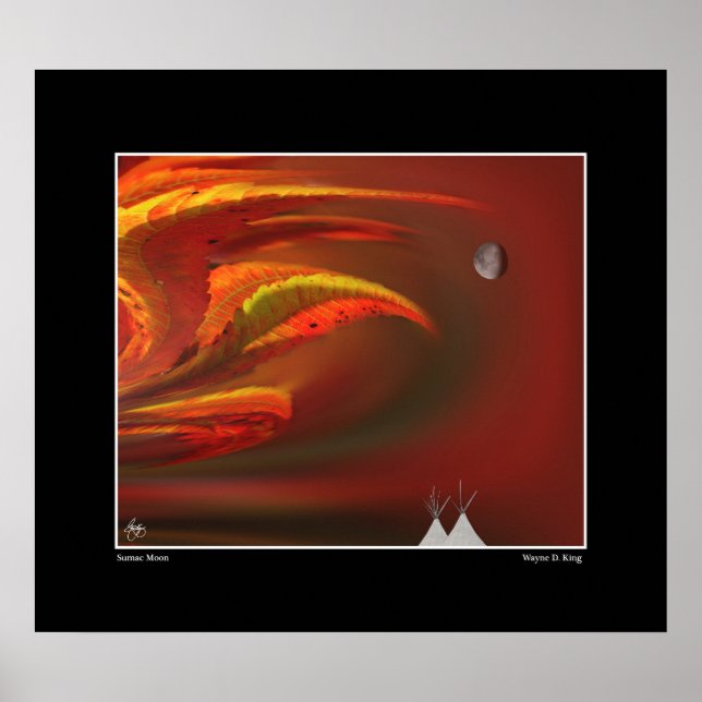 Sumac Måne Poster (Framsidan)
