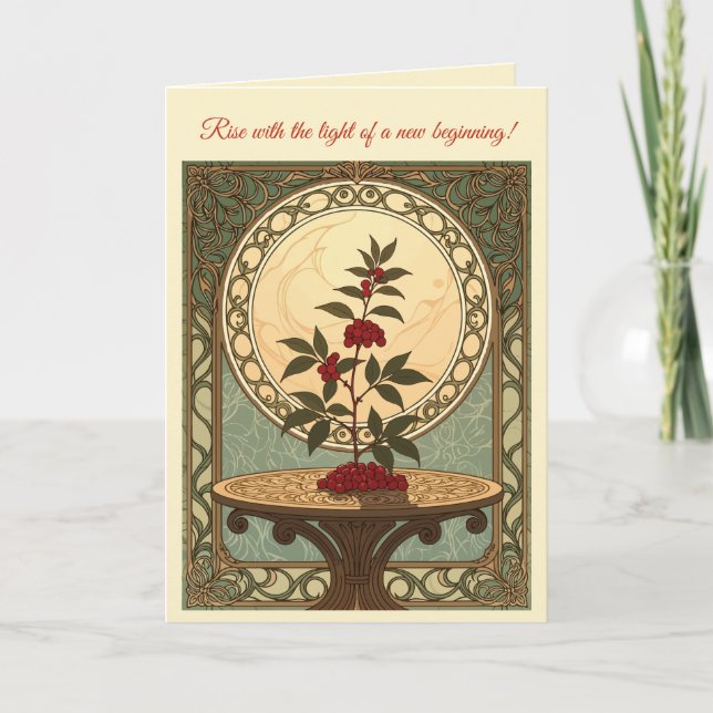 Sumac of Sunrise A Symbol of Nowruz Renewal Kort (Framsida)