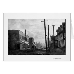 Sumas, WashingtonA Street SceneSumas, WA Hälsningskort