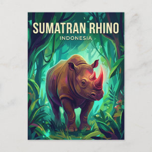 Sumatra Indonesien Vykort