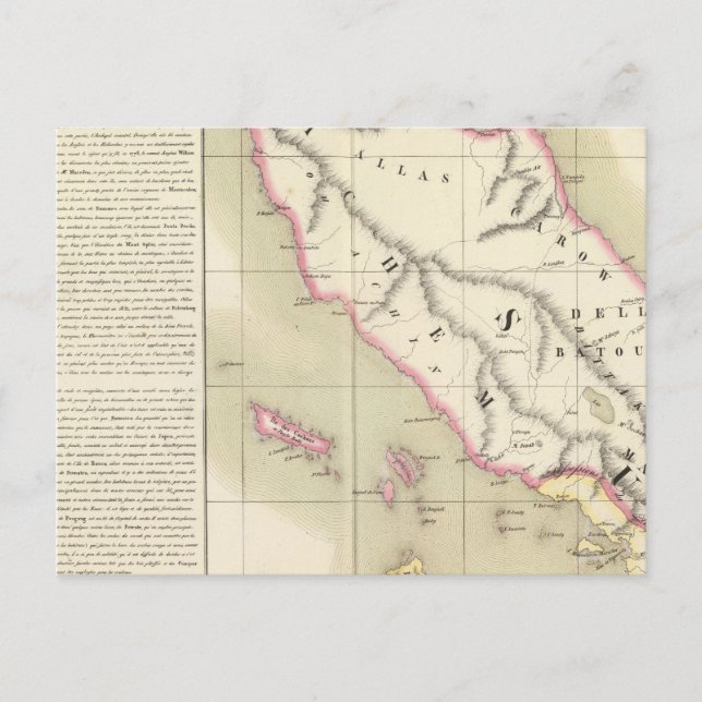 Sumatra Oceania nr 11 Vykort (Framsida)
