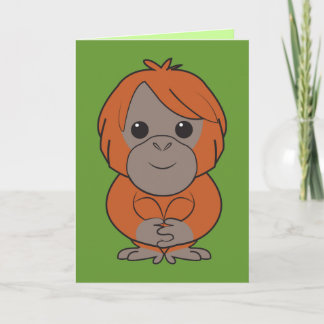 Sumatran Orangutankort Kort