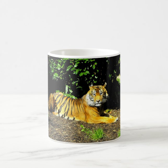 Sumatran tiger animal kaffemugg (Center)