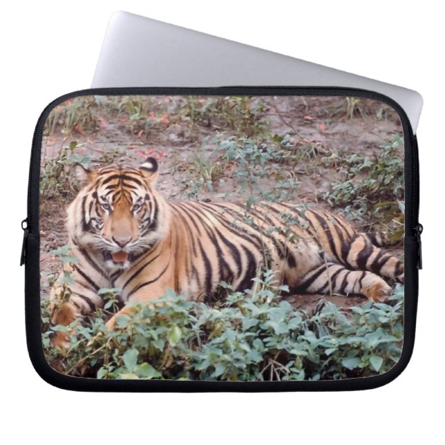 Sumatran Tiger Laptop sleeve (Framsidan)