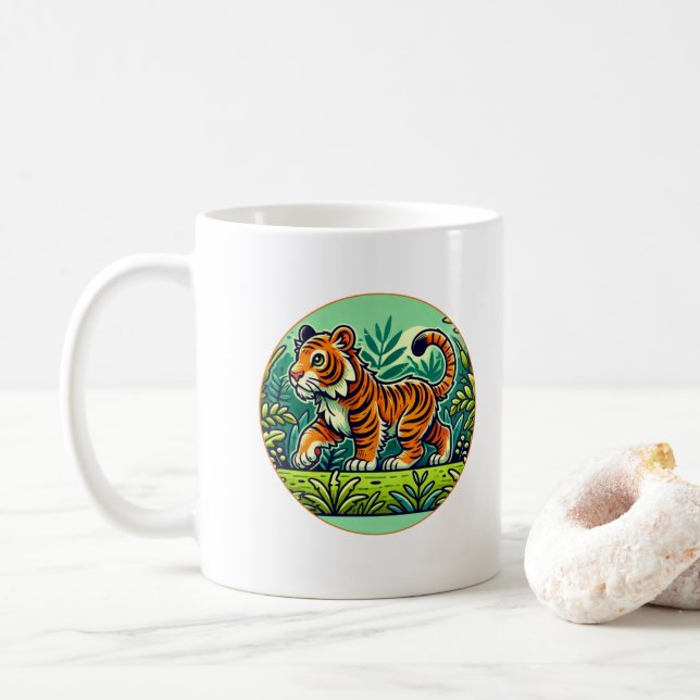 Sumatran Tiger Mugg (Med munk)