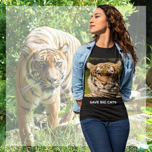 Sumatran Tiger Porträtt T-Shirt