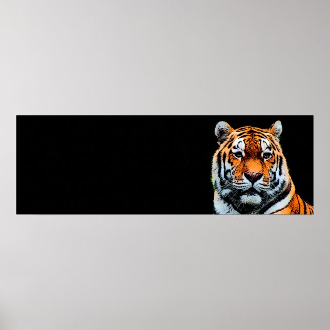 Sumatran Tiger Poster (Framsidan)