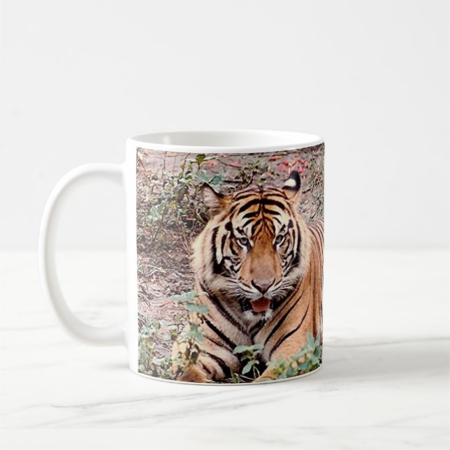 Sumatran Tiger Resting Mugg (Vänster)