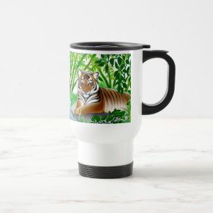 Sumatran tigertravel mug resemugg