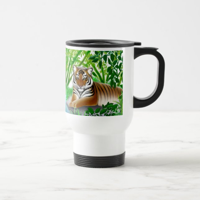 Sumatran tigertravel mug resemugg (Höger)