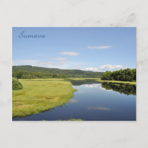 Sumava nationalparksvykort vykort