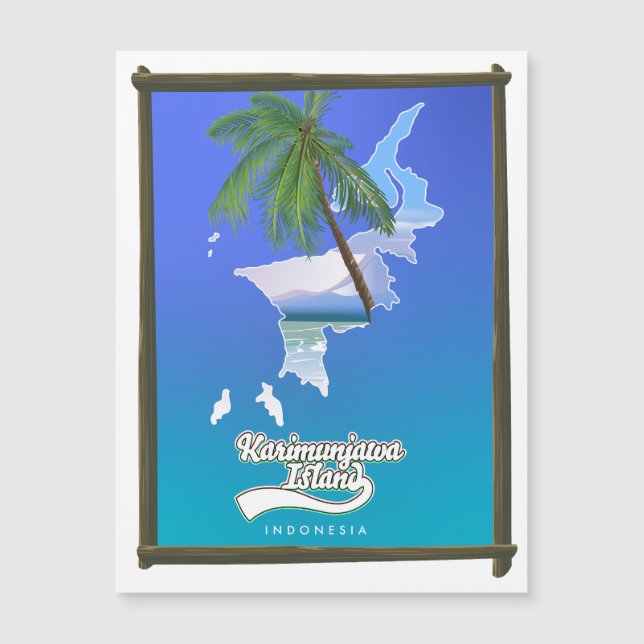 Sumba Island Indonesia-resa karta (Framsida)