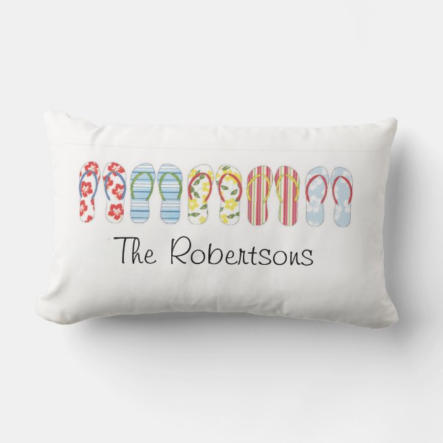 Sumer flinflip flops kudde (Framsida)