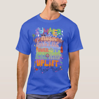 SUMER MUSICSHIRTS 2023-familjen T Shirt